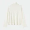 white off shoulder ribbed sweater (copy)