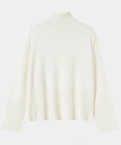 white off shoulder ribbed sweater (copy)