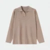 pink wrap knit top (copy)