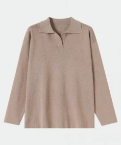 pink wrap knit top (copy)