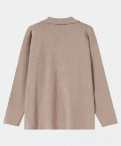 pink wrap knit top (copy)
