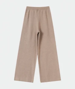 taupe knit polo top (copy)