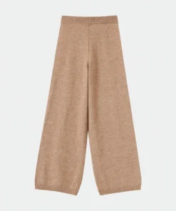 beige straight leg knit pants (copy)