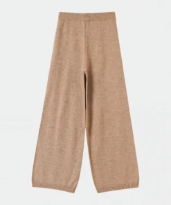 beige straight leg knit pants (copy)