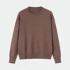 light grey pointelle sweater (copy)