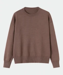 light grey pointelle sweater (copy)
