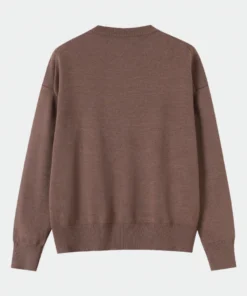 light grey pointelle sweater (copy)