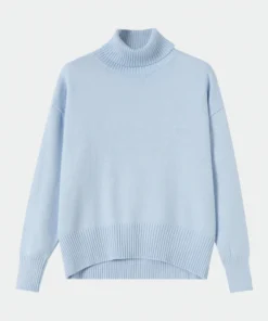 light blue cable knit sweater (copy)