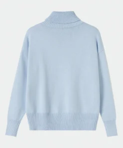 light blue cable knit sweater (copy)