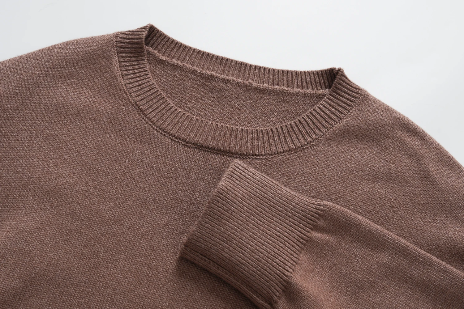 light grey pointelle sweater (copy)