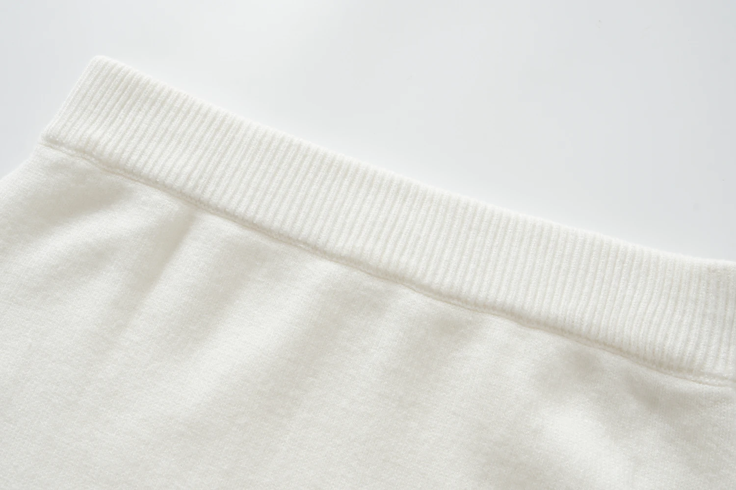 white knit long skirt (copy)