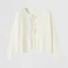taupe zip pocket cardigan (copy)