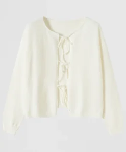 taupe zip pocket cardigan (copy)