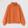mocha crewneck sweater (copy)