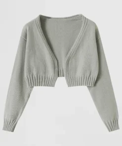 olive high neck zip cardigan (copy)