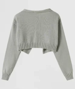 olive high neck zip cardigan (copy)