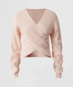 oatmeal off shoulder knit top (copy)