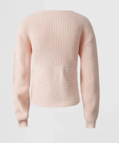 oatmeal off shoulder knit top (copy)