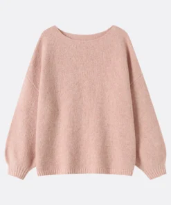 orange cable shoulder turtleneck sweater (copy)